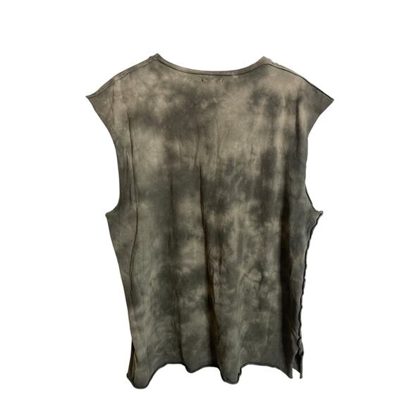 Dr. Collectors Teddy Forever Tie-Dyed Sleeveless T-shirt Mens Large - Picture 2 of 9